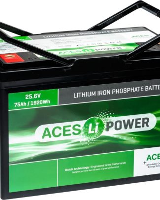ACES LITHIUM LIFEPO4 scootmobiel accu 75AH (24V)