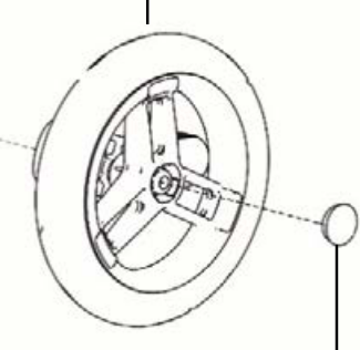Gemino Afdekkap t.b.v. zwenkwiel, Gemino 60