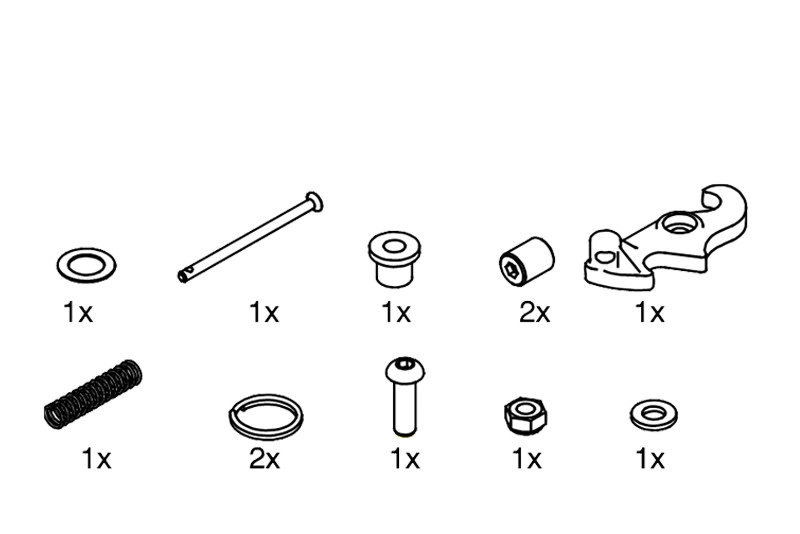 Gemino Service set voor het vergrendelsysteem - Gemino serie, alle modellen
