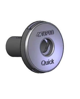 Topro Quick Release met lager, (klik systeem voor wiel) Troja Classic