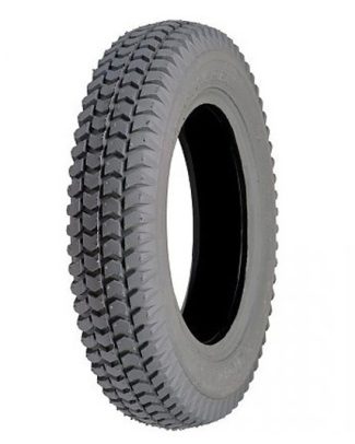 Silema Scootmobiel buitenband met blokprofiel ( 2.50 x 3 grijs blokprofiel C-248)