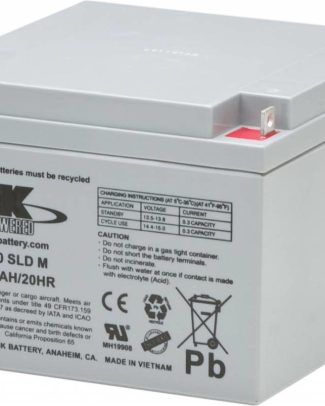 MK Battery 26AH AGM accu voor uw scootmobiel