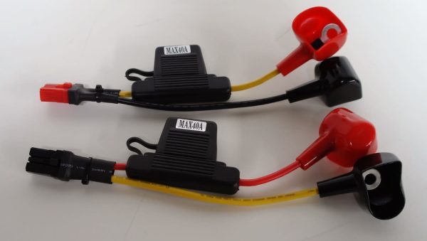 sterling Swift: kabel; kabel tbv accu’s S-Drive (Paar) - Tweedehands