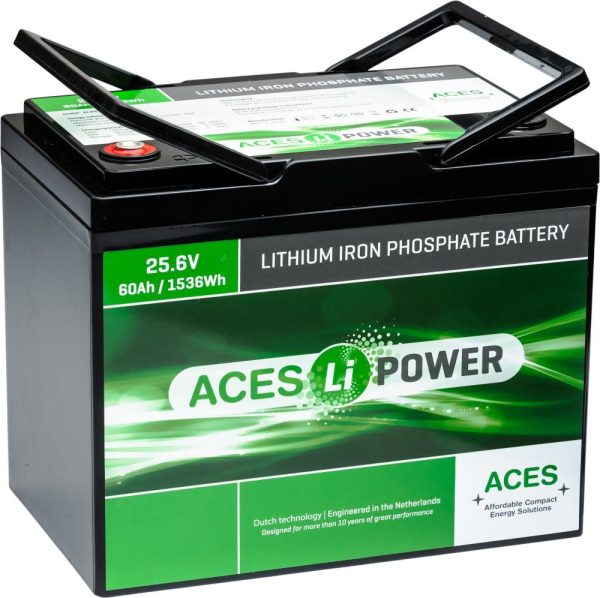 ACES LITHIUM LIFEPO4 scootmobiel accu 60AH (24V)