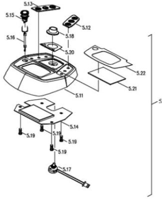 Excel Boven dashboard only untill batch #5160 (Nr.5.11) Galaxy plus - Tweedehands
