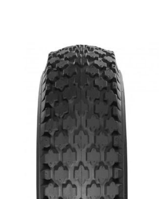 Silema Scootmobiel buitenband met blokprofiel (4.10 / 3.50 x 4 Zwart C-156)