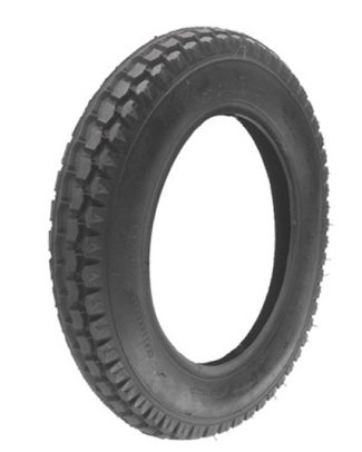 Silema Scootmobiel buitenband met blokprofiel (12 1/2 x 2 1/4 Zwart blok C-628)