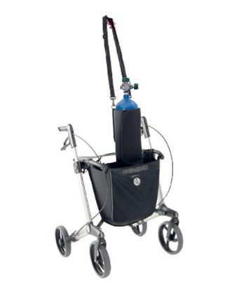 Gemino Mand voor uw zuurstoffleshouder voor de Gemino rollator