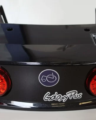 Excel Achterkap compleet, Midnight Black Galaxy plus