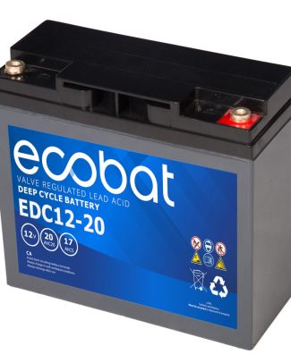 Ecobat 20AH AGM accu voor uw scootmobiel (Ecobat)