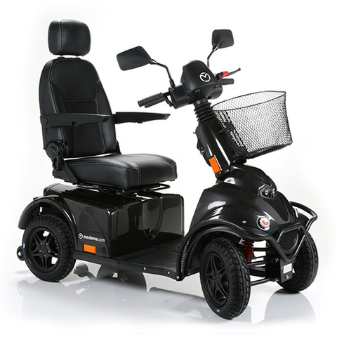 Minicrosser MiniCrosser X2 scootmobiel 4 Wiel - Metallic Black