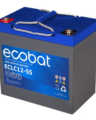 Ecobat 55AH AGM accu voor uw scootmobiel (Ecobat)