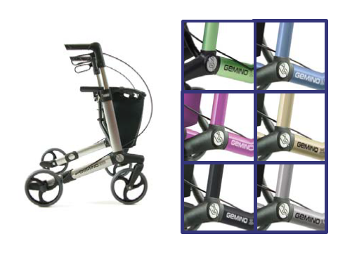 Gemino Gemino 30 lichtgewicht rollator