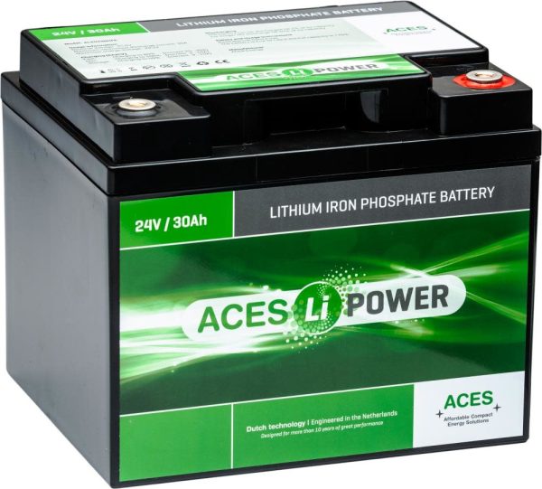 ACES LITHIUM LIFEPO4 scootmobiel accu 30AH (24V)