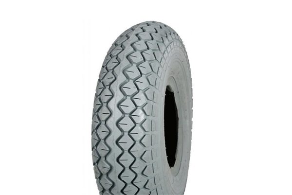 Silema Scootmobiel buitenband met blokprofiel (4.10 / 3.50 x 5 Grijs C-156)