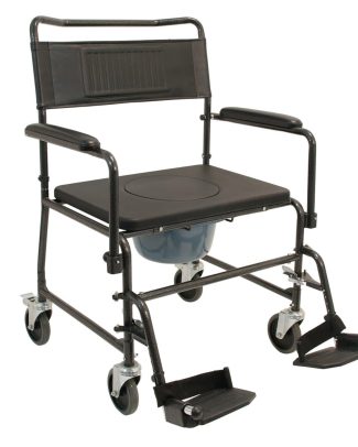 Verrijdbare toiletstoel TRS 200 XXL