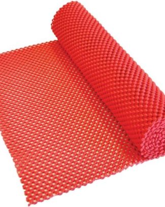 Aidapt - Antislipmat rood - Waterdicht - Op maat te snijden