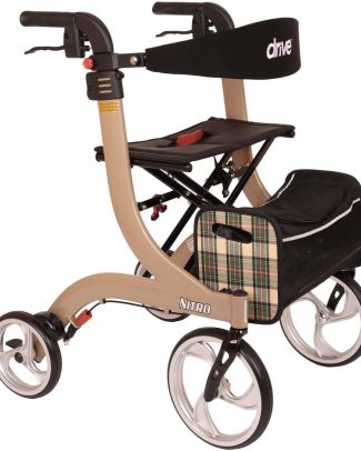 Drive premium rollator - champagne - Large