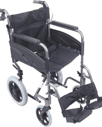 Aidapt - transportrolstoel - opvouwbaar - 8.5 kg - puntcure proof banden -