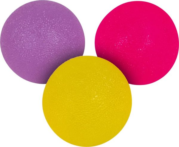 Aidapt Handoefening Stressverlichtende ballen - Ronde vorm - verpakking van 3
