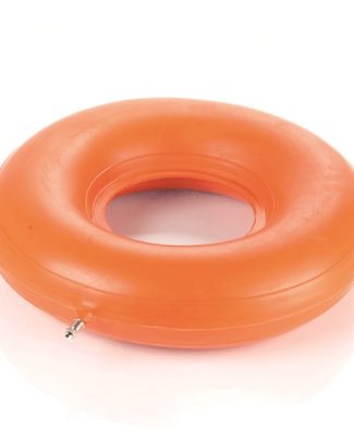 Moretti rubber opblaasbaar kussen - rond 45 cm
