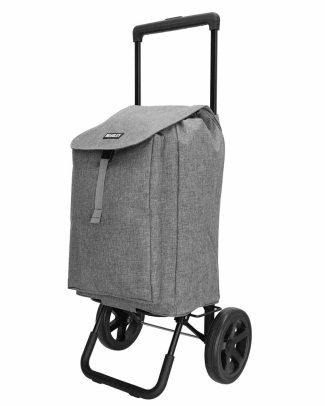Boodschappentrolley 40 Liter | Kies uw kleur : Donkergrijs