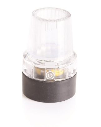 Moretti wandelstok voet - Rubberen dop met led-licht