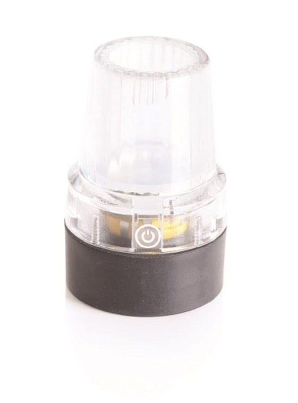 Moretti wandelstok voet - Rubberen dop met led-licht