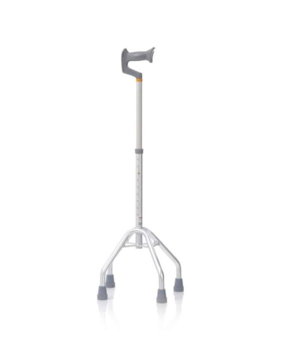 Moretti vierpoot eifel wandelstok aluminium - groot onderstel