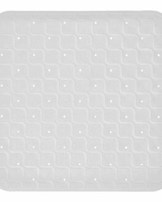 Douchemat / Badmat antislip 53 x 53 cm | Kies uw kleur : Wit