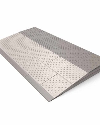 Drempelhulp modulair systeem | 3 Laags - 84 x 45 x 6 cm | Voor rollator en rolstoel | Drempelhulpen | Oprijplaten | SecuCare | PR30332