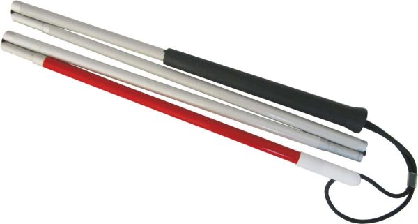 Sundo opvouwbare taststok voor blinden of slechtzienden - 150 cm