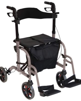 Aidapt rolstoel - rollator - grijs