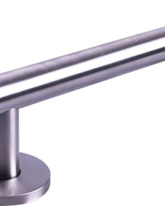 Aidapt RVS Rechte Steungreep Geborstelde Afwerking- 48 cm