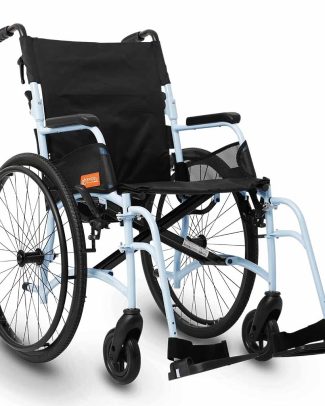 Lichtgewicht rolstoel Curve (11,8 kg) | Kies uw kleur : Blauw | Excel