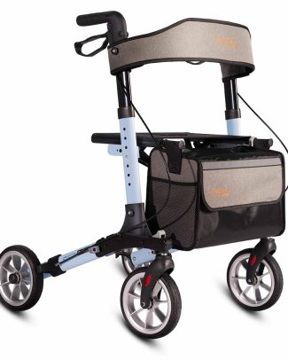 Rollator 3-Motion | 3 dubbel opvouwbaar | Kies uw kleur : Blauw | Excel