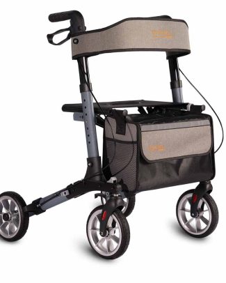 Rollator 3-Motion | 3 dubbel opvouwbaar | Kies uw kleur : Grijs | Excel