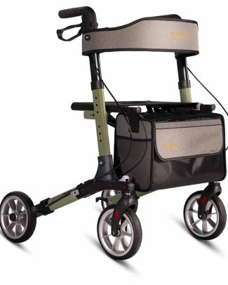 Rollator 3-Motion | 3 dubbel opvouwbaar | Kies uw kleur : Groen | Excel