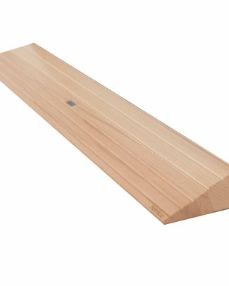 Houten drempelhulp 2,3 cm - 3,8 cm met ledverlichting