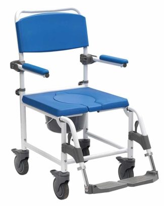 Verrijdbare Toiletstoel / Douchestoel Aston met 5" wielen | Drive