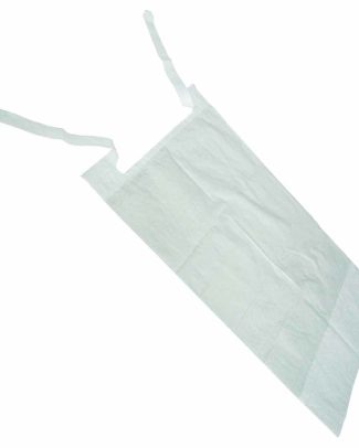Wegwerp slabben met strik | 50 stuks | Met opvangbakje | Absorberend en waterdicht | PR65664