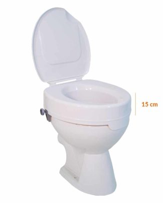 Toiletverhoger Ticco 2G 15 cm met Deksel | Drive