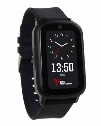 Alarmeringshorloge - Senior 4G | Persoonsalarmering | Rubber band | Afmeting: 44 x 29 x 13mm | LifeWatcher | LWS2000