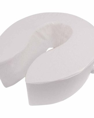 Toiletkussen 15 cm | Toiletverhoger | Zachte zitting toilet | Kleur: Wit | Afmetingen 41 x 35,5 cm