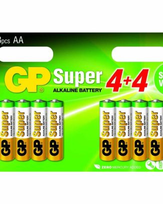 AA batterijen multipack - 8 stuks | GP | Alkaline | GP0090