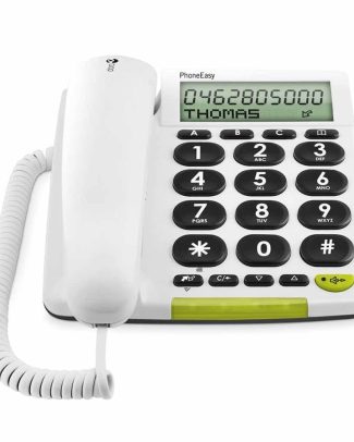 PhoneEasy 312cs seniorentelefoon | Met grote cijfers | Ouderen telefoon | Doro