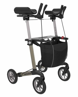 Navigator rollator met softwielen en draaibare onderarmschalen | Rehasense