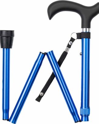 Wandelstok opvouwbaar - Blauw