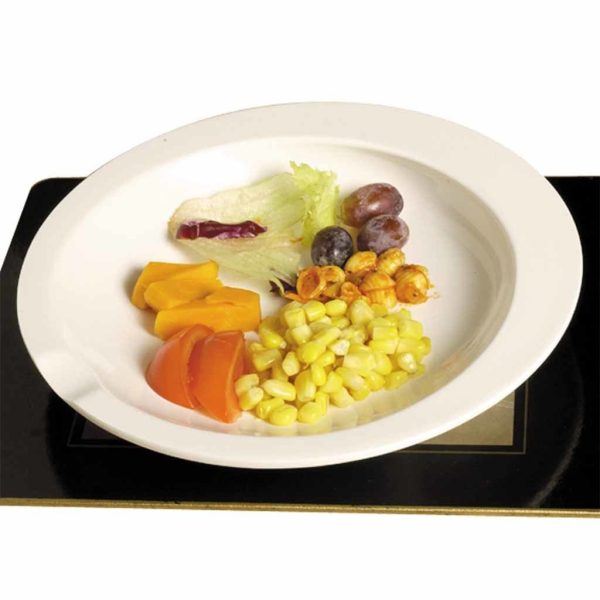 Bord met opstaande rand | Aangepaste borden | Met anti-slip | GripWare | Eten | PR65627