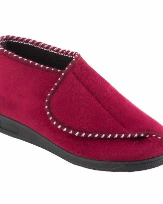 Pantoffel bordeaux hoog dames | Kies uw maat : Maat 36 | MSF